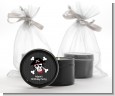 Pirate Skull - Birthday Party Black Candle Tin Favors thumbnail