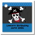 Pirate Skull - Personalized Birthday Party Card Stock Favor Tags thumbnail
