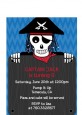Pirate Skull - Birthday Party Petite Invitations thumbnail