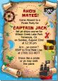 Pirate Treasure Map - Birthday Party Invitations thumbnail