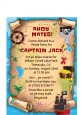 Pirate Treasure Map - Birthday Party Petite Invitations thumbnail