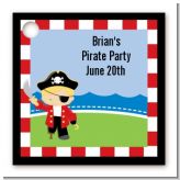 Pirate - Personalized Birthday Party Card Stock Favor Tags