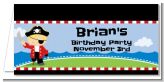 Pirate - Personalized Birthday Party Place Cards