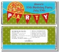 Pizza Party - Personalized Birthday Party Candy Bar Wrappers thumbnail