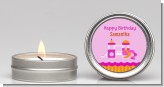 Playground Girl - Birthday Party Candle Favors