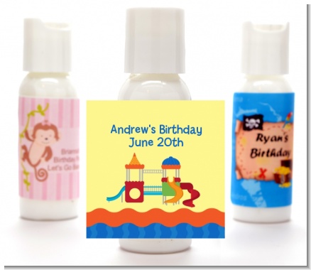 Playground - Personalized Birthday Party Lotion Favors