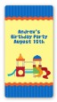 Playground - Custom Rectangle Birthday Party Sticker/Labels thumbnail