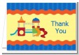 Playground - Birthday Party Thank You Cards thumbnail