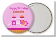 Playground Girl - Personalized Birthday Party Pocket Mirror Favors thumbnail