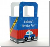 Police Car - Personalized Birthday Party Favor Boxes
