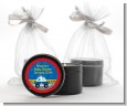 Police Car - Baby Shower Black Candle Tin Favors thumbnail