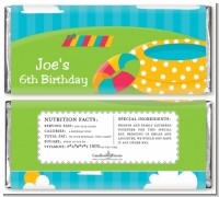 Pool Party - Personalized Birthday Party Candy Bar Wrappers