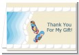 Poolside Pool Party - Birthday Party Thank You Cards thumbnail
