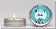 Posh Mom To Be Blue - Baby Shower Candle Favors thumbnail