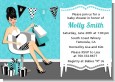 Posh Mom To Be Blue - Baby Shower Invitations thumbnail