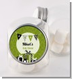 Posh Mom To Be Neutral - Personalized Baby Shower Candy Jar thumbnail