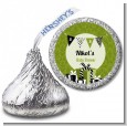 Posh Mom To Be Neutral - Hershey Kiss Baby Shower Sticker Labels thumbnail