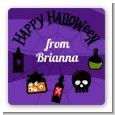 Potion Bottles - Square Personalized Halloween Sticker Labels thumbnail