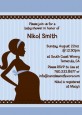 Mommy Silhouette It's a Boy - Baby Shower Invitations thumbnail