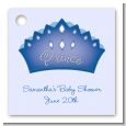 Prince Crown - Personalized Baby Shower Card Stock Favor Tags thumbnail