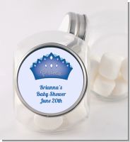 Prince Crown - Personalized Baby Shower Candy Jar
