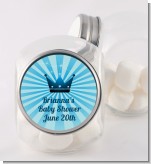Prince Royal Crown - Personalized Baby Shower Candy Jar
