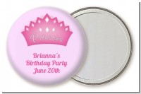 Princess Crown - Personalized Birthday Party Pocket Mirror Favors