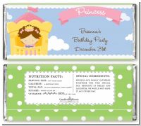 Princess in Tower - Personalized Birthday Party Candy Bar Wrappers