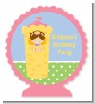 Princess in Tower - Personalized Birthday Party Centerpiece Stand thumbnail