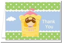 Princess in Tower - Birthday Party Thank You Cards