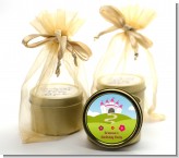 Princess Rolling Hills - Birthday Party Gold Tin Candle Favors