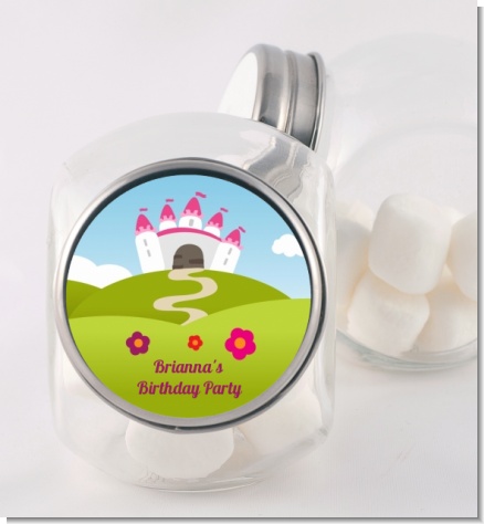Princess Rolling Hills - Personalized Birthday Party Candy Jar