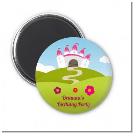 Princess Rolling Hills - Personalized Birthday Party Magnet Favors