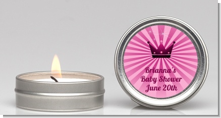 Princess Royal Crown - Baby Shower Candle Favors
