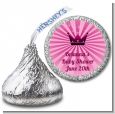 Princess Royal Crown - Hershey Kiss Baby Shower Sticker Labels thumbnail