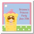 Princess in Tower - Personalized Birthday Party Card Stock Favor Tags thumbnail