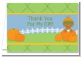 Pumpkin Baby African American - Baby Shower Thank You Cards thumbnail