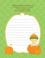 Pumpkin Baby Asian - Baby Shower Notes of Advice thumbnail