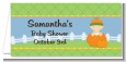 Pumpkin Baby Caucasian - Personalized Baby Shower Place Cards thumbnail