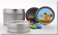 Puppy Dog Tails Boy - Custom Baby Shower Favor Tins