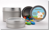 Puppy Dog Tails Girl - Custom Baby Shower Favor Tins