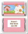 Puppy Dog Tails Girl - Personalized Baby Shower Mini Candy Bar Wrappers thumbnail