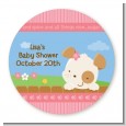 Puppy Dog Tails Girl - Personalized Baby Shower Table Confetti thumbnail