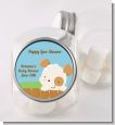 Puppy Dog Tails Neutral - Personalized Baby Shower Candy Jar thumbnail