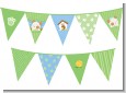 Puppy Dog Tails Neutral - Baby Shower Themed Pennant Set thumbnail