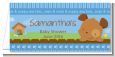 Puppy Dog Tails Boy - Personalized Baby Shower Place Cards thumbnail