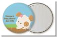 Puppy Dog Tails Girl - Personalized Baby Shower Pocket Mirror Favors thumbnail