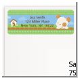Puppy Dog Tails Neutral - Baby Shower Return Address Labels thumbnail