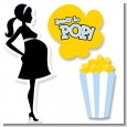 Ready To Pop Blue - Baby Shower Printed Shaped Cut-Outs thumbnail