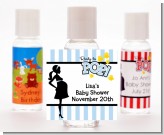 Ready To Pop Blue - Personalized Baby Shower Hand Sanitizers Favors Ready To Pop Blue - Personalized Baby Shower Hand Sanitizers Favors
